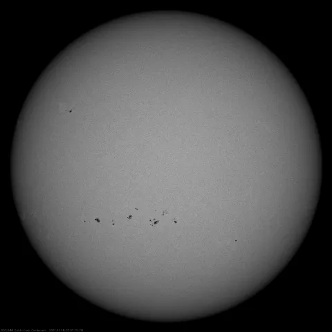 Image of Sun's photosphere