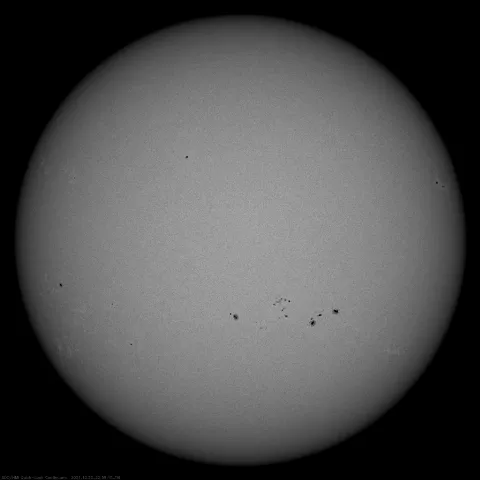 Image of Sun's photosphere