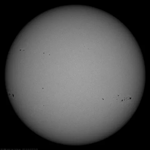 Image of Sun's photosphere