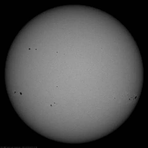 Image of Sun's photosphere