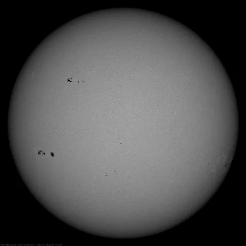 Image of Sun's photosphere