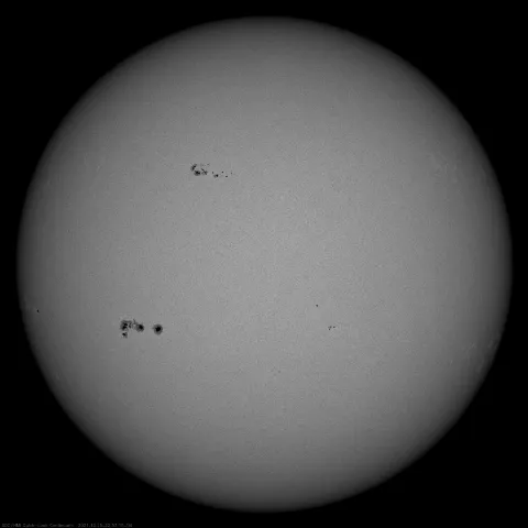 Image of Sun's photosphere