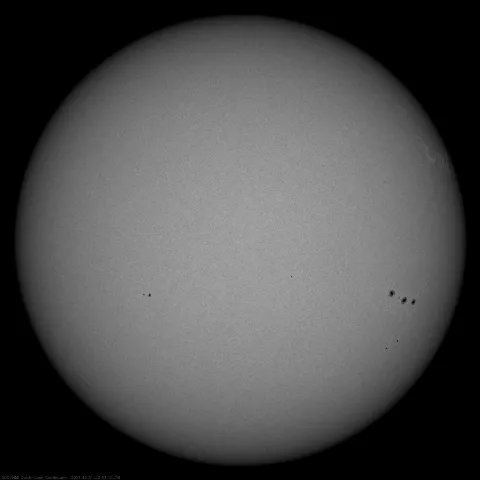 Image of Sun's photosphere