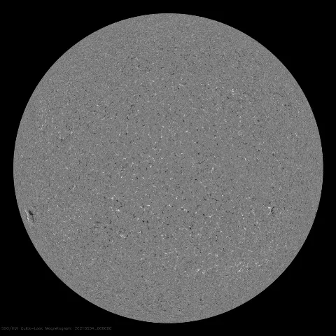 Image of Sun's magnetic field