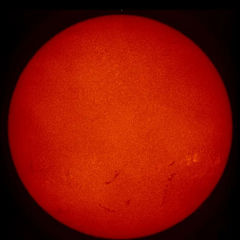 Image of Sun's chromosphere