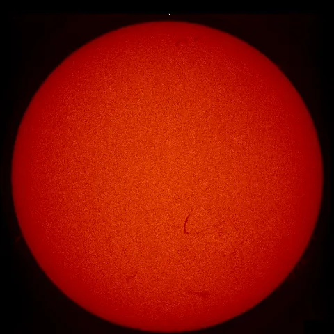 Image of Sun's chromosphere