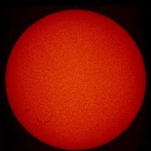 Image of Sun's chromosphere