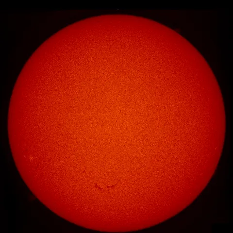 Image of Sun's chromosphere