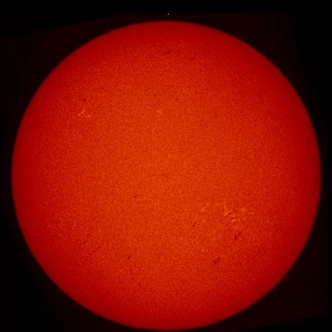 Image of Sun's chromosphere