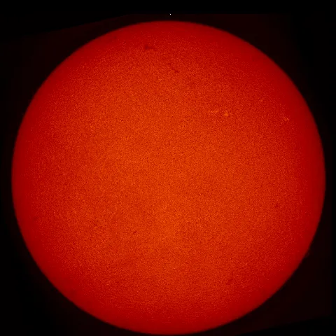 Image of Sun's chromosphere