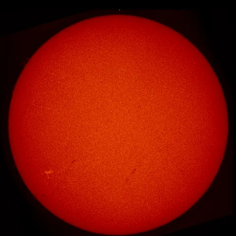 Image of Sun's chromosphere