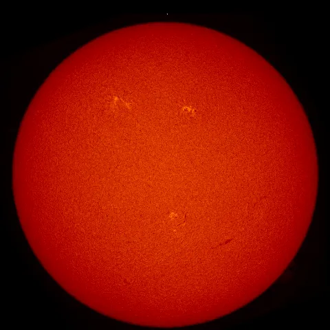 Image of Sun's chromosphere