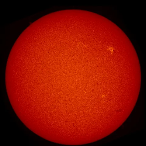 Image of Sun's chromosphere