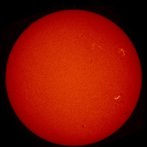 Image of Sun's chromosphere