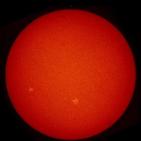 Image of Sun's chromosphere