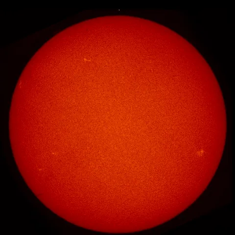 Image of Sun's chromosphere