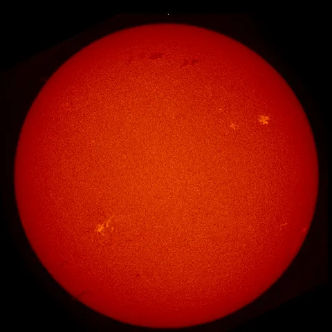 Image of Sun's chromosphere