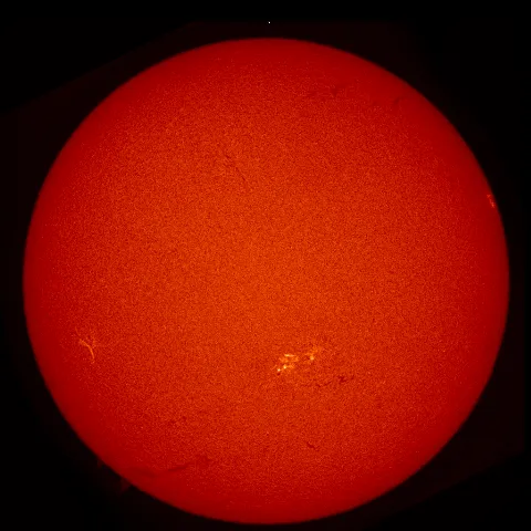 Image of Sun's chromosphere