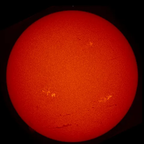 Image of Sun's chromosphere