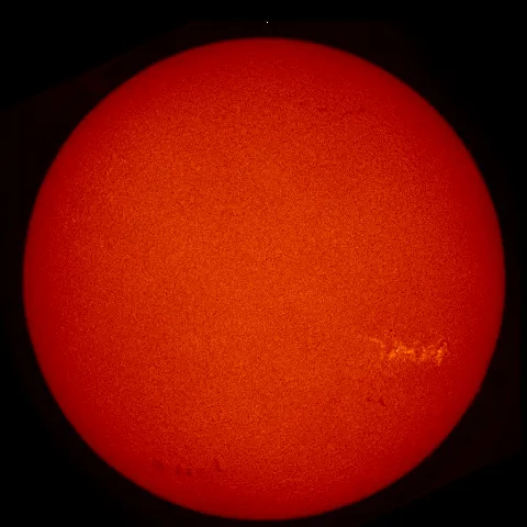 Image of Sun's chromosphere