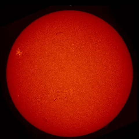 Image of Sun's chromosphere