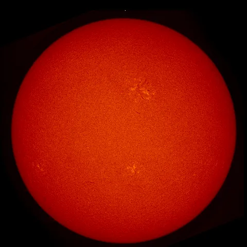 Image of Sun's chromosphere