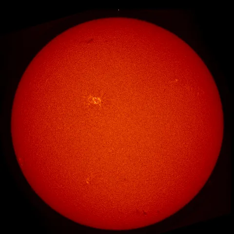 Image of Sun's chromosphere