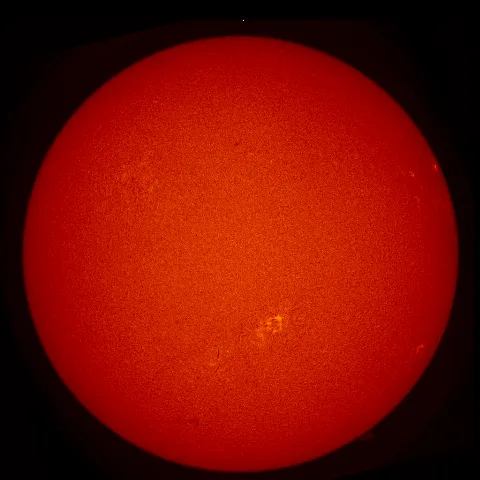 Image of Sun's chromosphere