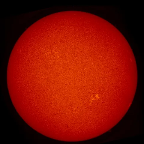 Image of Sun's chromosphere