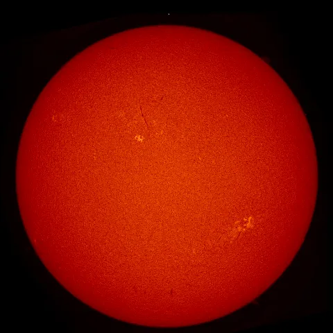 Image of Sun's chromosphere