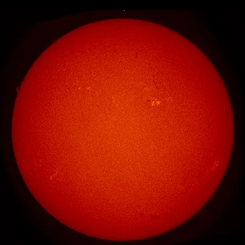 Image of Sun's chromosphere