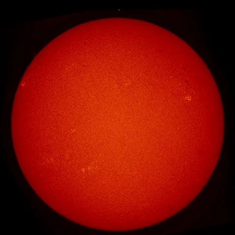 Image of Sun's chromosphere