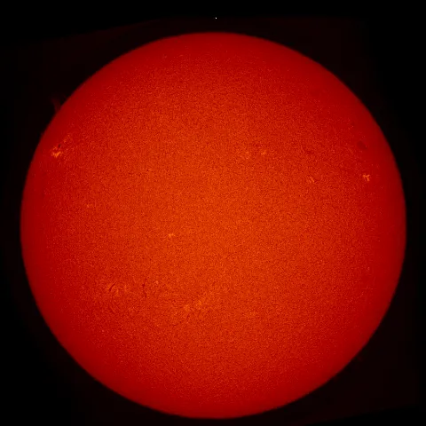 Image of Sun's chromosphere