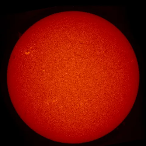 Image of Sun's chromosphere