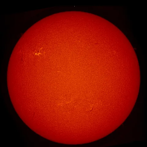 Image of Sun's chromosphere