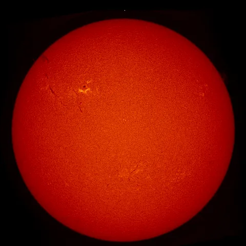 Image of Sun's chromosphere