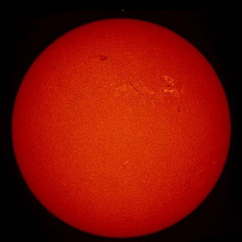 Image of Sun's chromosphere