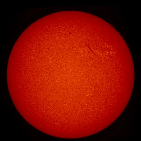 Image of Sun's chromosphere