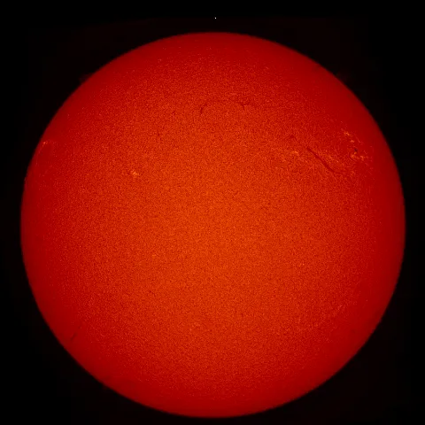 Image of Sun's chromosphere