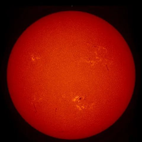 Image of Sun's chromosphere