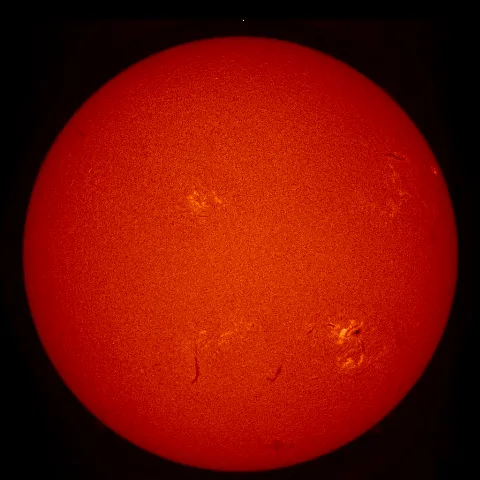 Image of Sun's chromosphere