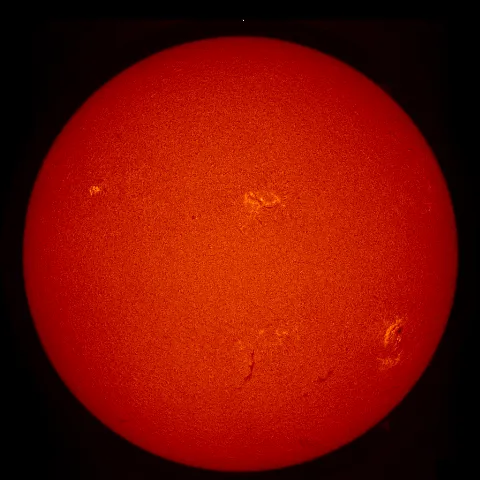 Image of Sun's chromosphere