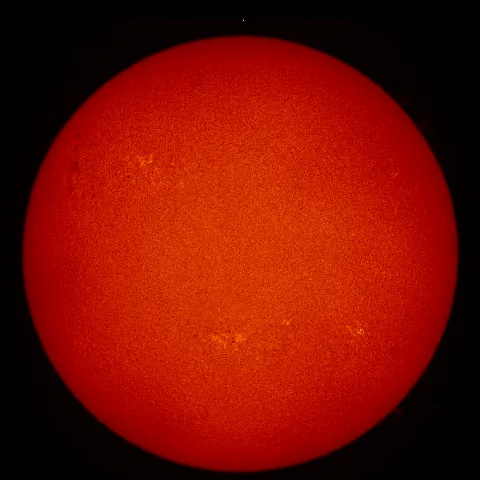 Image of Sun's chromosphere