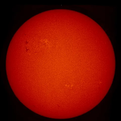 Image of Sun's chromosphere