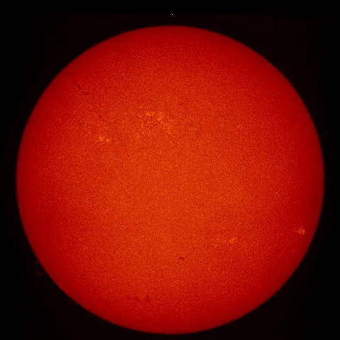 Image of Sun's chromosphere