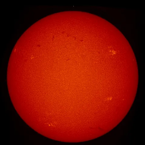 Image of Sun's chromosphere