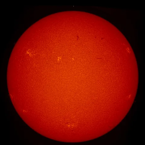 Image of Sun's chromosphere