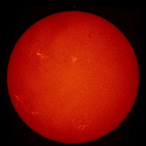 Image of Sun's chromosphere