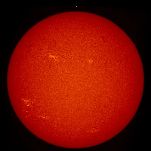 Image of Sun's chromosphere