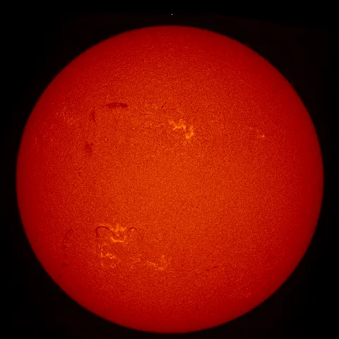 Image of Sun's chromosphere